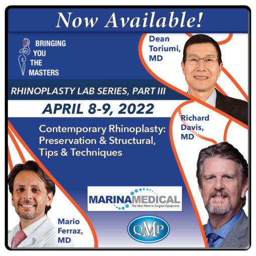 BYTM – Rhinoplasty Part III Preservation & Structural, Tips & Techniques