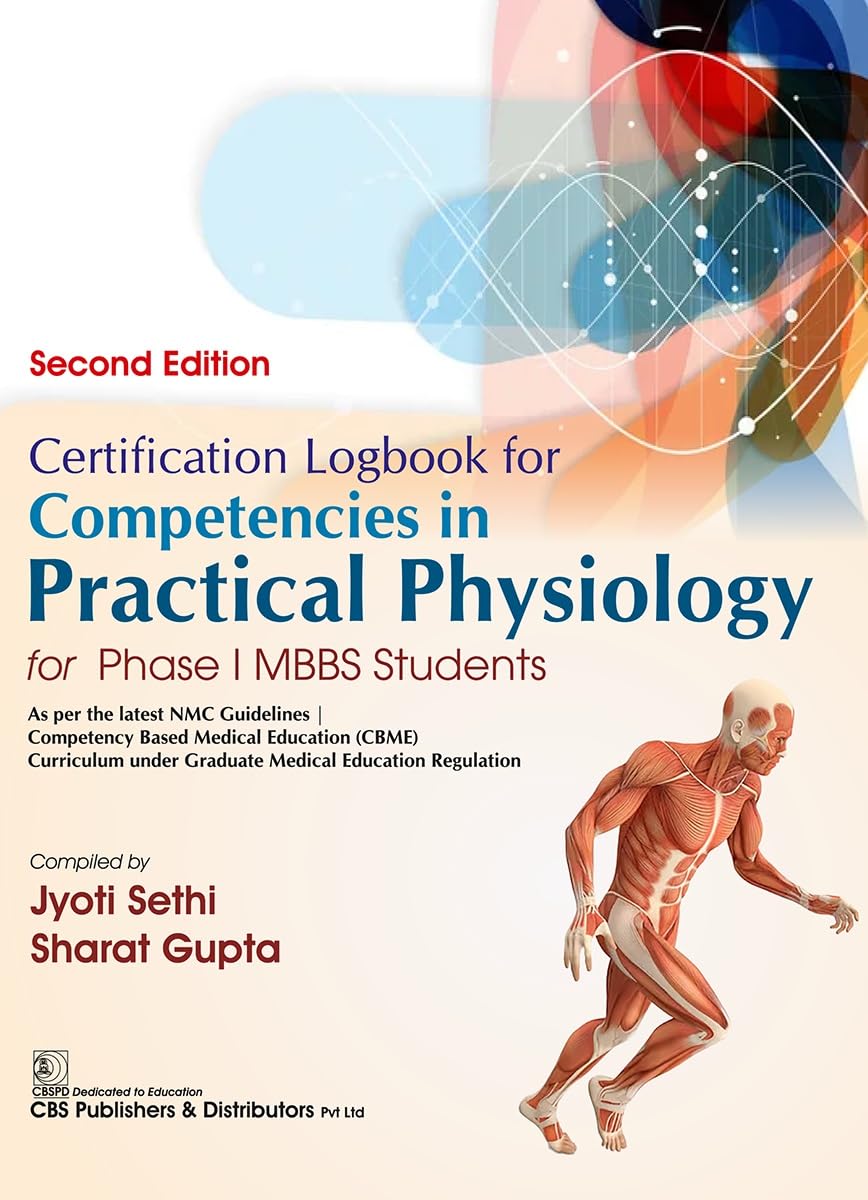 Certification Logbook for Competencies in Practical Physiology, 2nd Edition (Original PDF from Publisher)