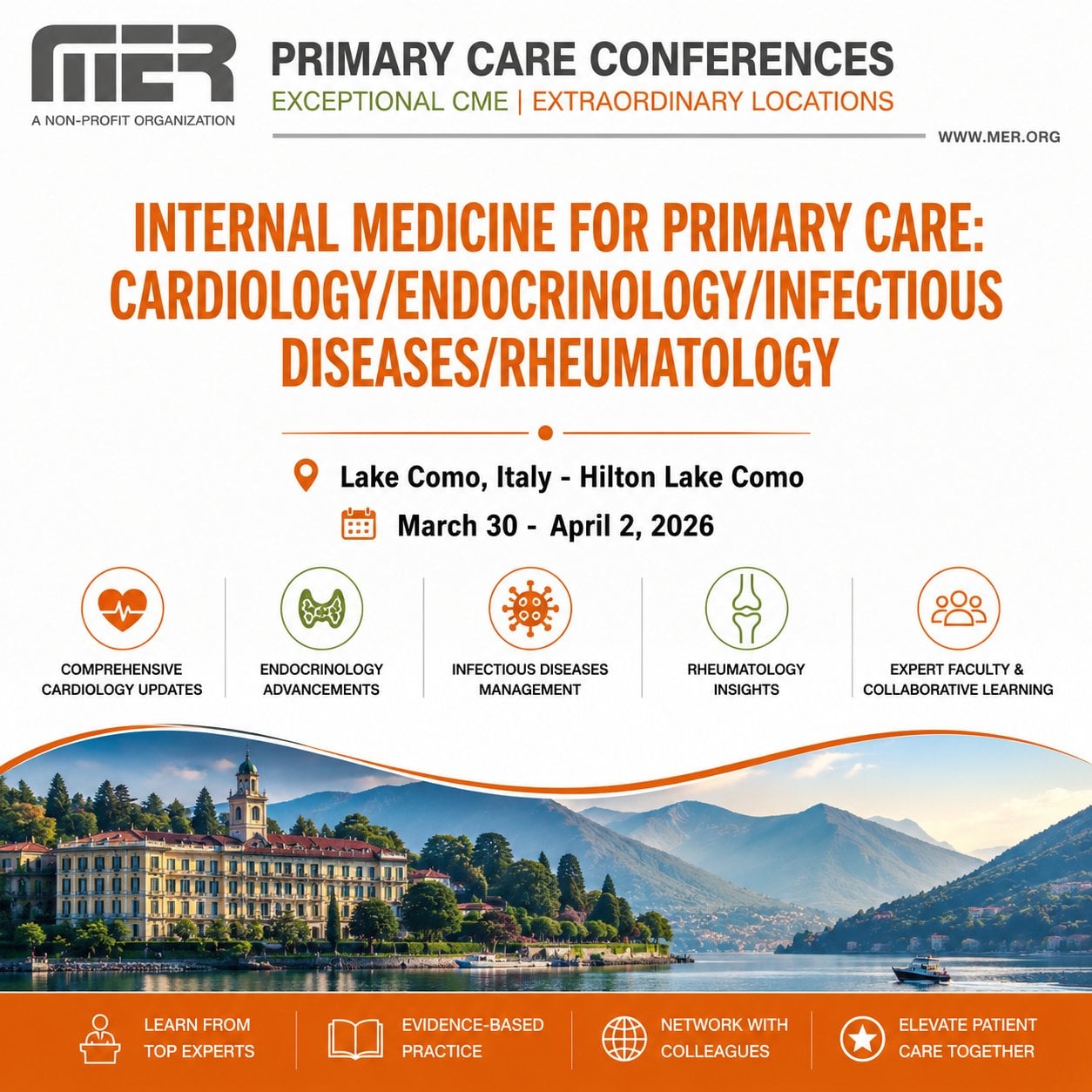 MER Primary Care Conferences Internal Medicine for Primary Care Cardio Endo ID Rheum Mar 30 – Apr 02, 2026