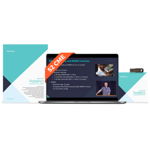 2021-2022 Medstudy Pediatrics Video Board Review ( VIDEOS)