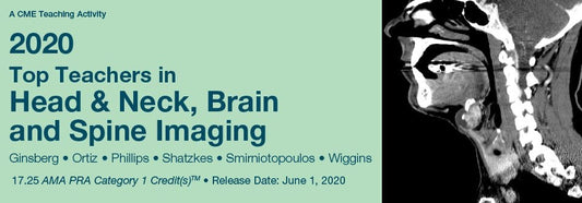 2020 Top Teachers in Head &amp; Neck, Brain and Spine Imaging