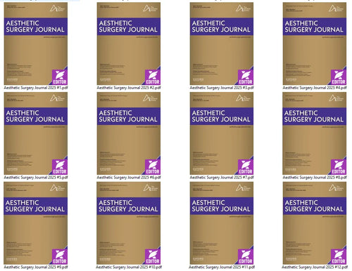 Aesthetic Surgery Journal 2025 Full Archives (True PDF)