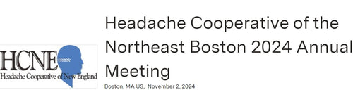 Boston University Headache Cooperative of the Northeast Boston Annual Meeting 2024