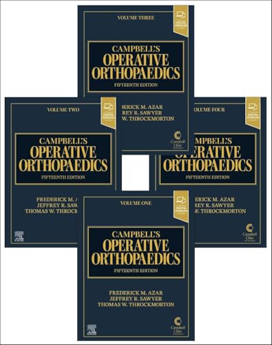 Campbell’s Operative Orthopaedics, 4-Volume Set, 15th edition (Original PDF from Publisher)