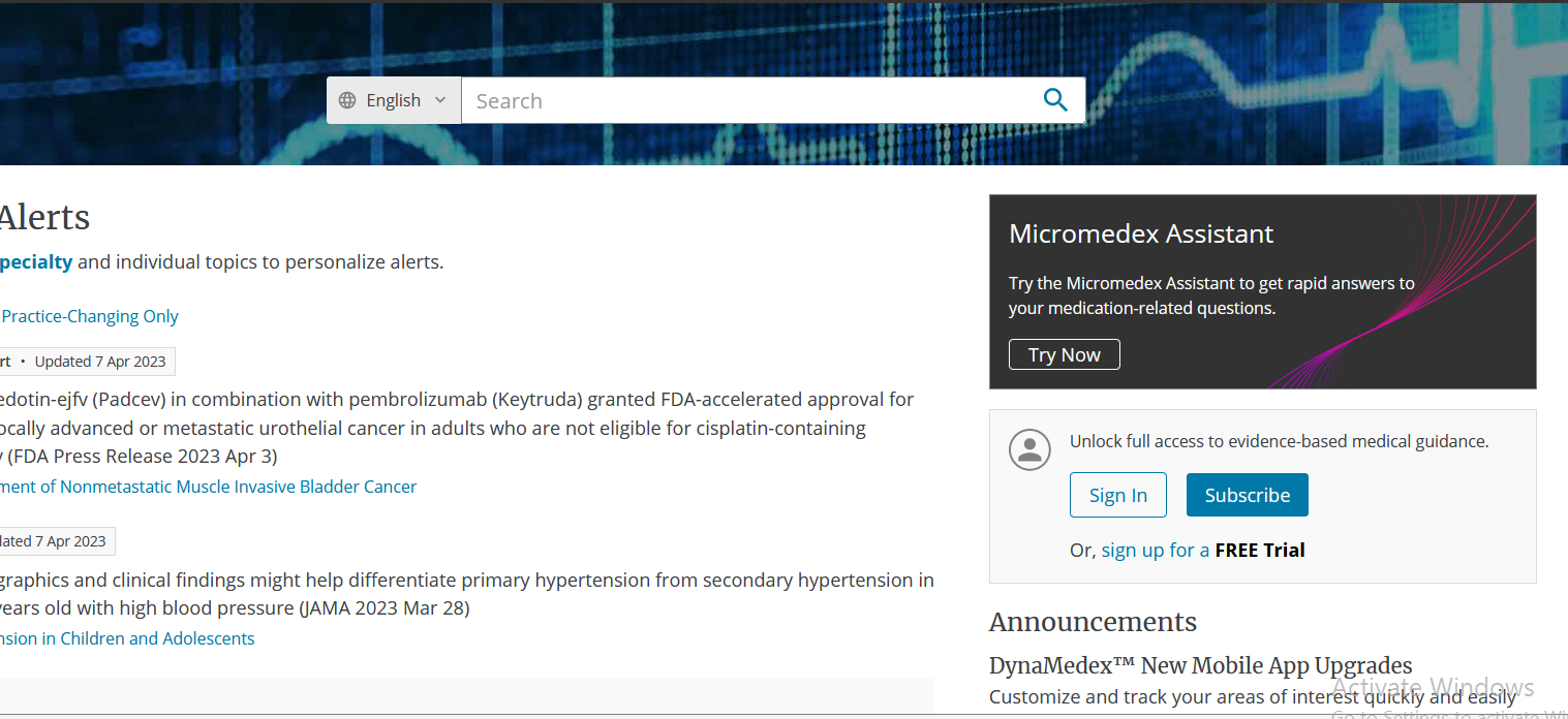 DynaMedEX account