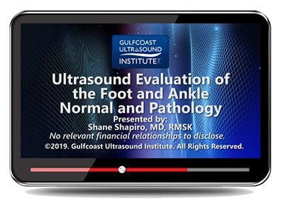 Gulfcoast: Ultrasound Evaluation of the Foot and Ankle