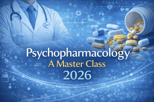 Harvard Psychopharmacology A Master Class 2026