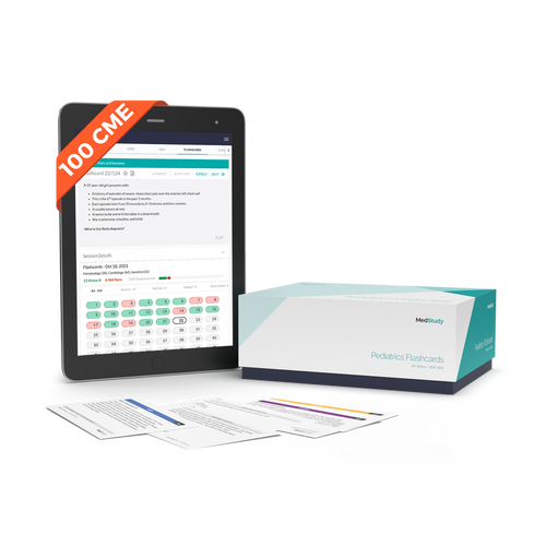 Medstudy 2022–2023 Pediatrics Flashcards