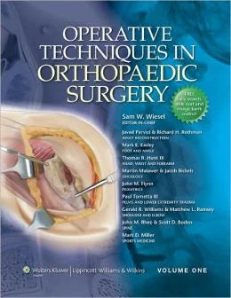 Operative Techniques in Orthopaedic Surgery (ORIGINAL PDF from Publisher)