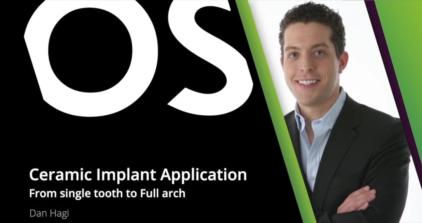 Osteocom Ceramic Implant Application From single tooth to full arch