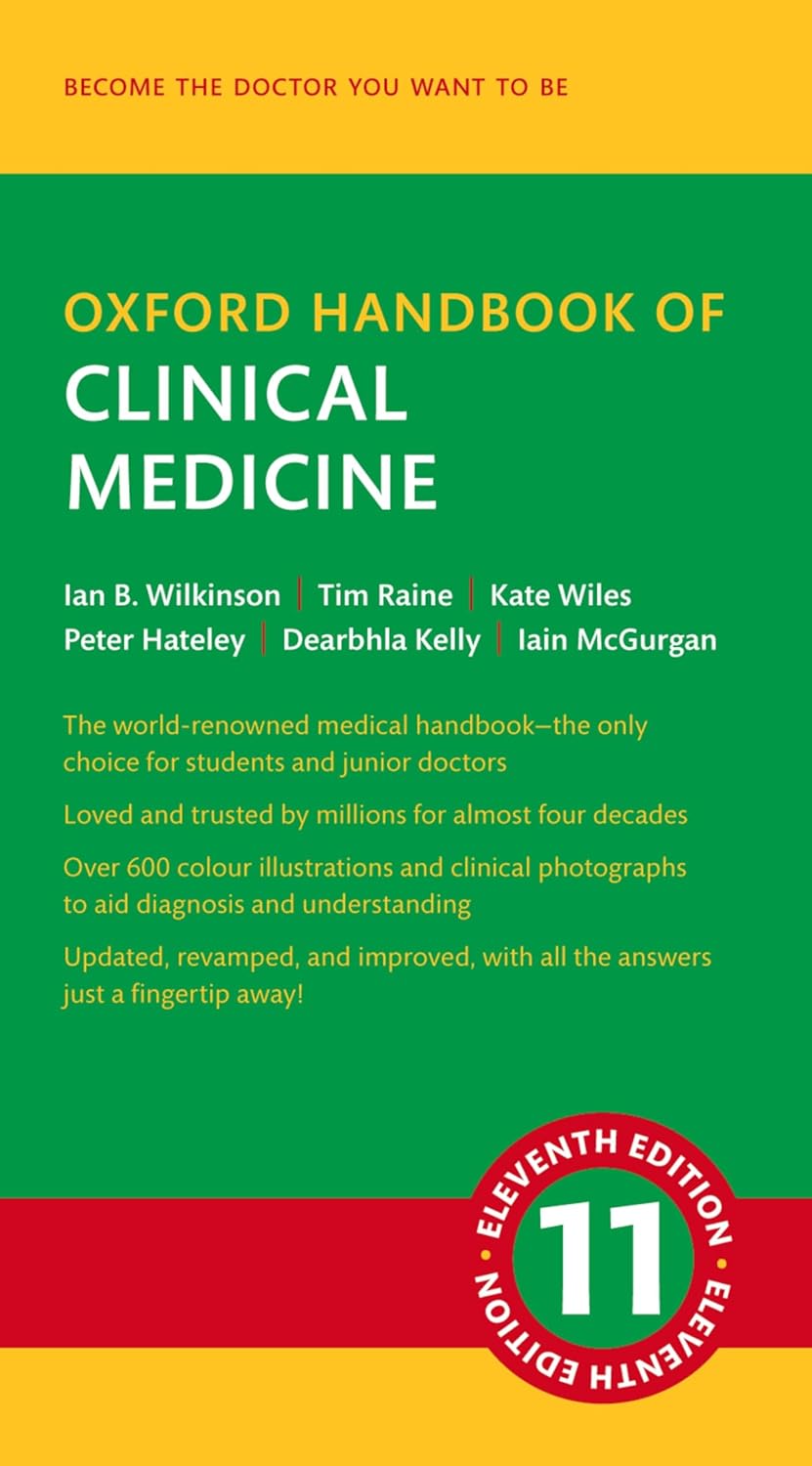 Oxford Handbook of Clinical Medicine (Oxford Medical Handbooks) 11 EDITION