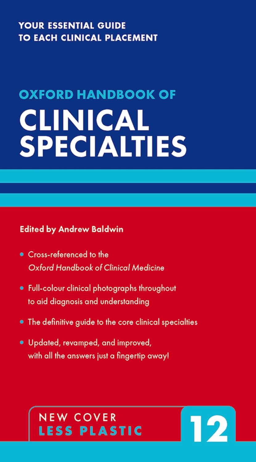 Oxford Handbook of Clinical Specialties, 12th Edition (Original PDF from Publisher)