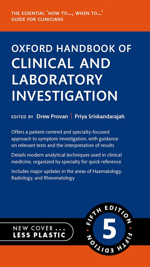 Oxford Handbook of Clinical and Laboratory Investigation (Oxford Medical Handbooks Series), 5th Edition (Original PDF from Publisher)