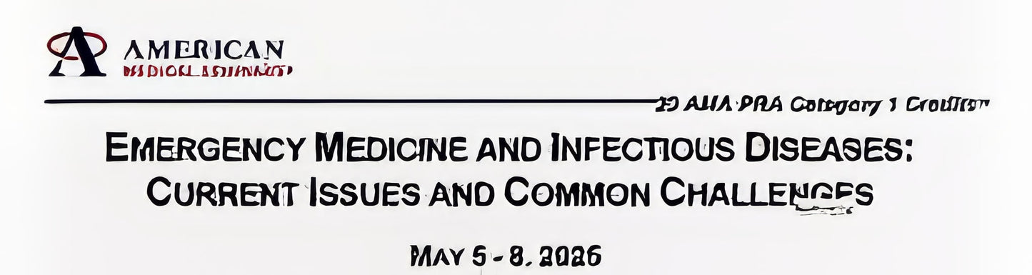 Emergency Medicine and Infectious Diseases: Current Issues and Common Challenges 2025