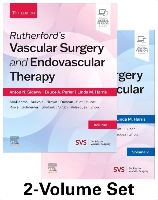 Rutherford’s Vascular Surgery and Endovascular Therapy, 2-Volume Set, 11th edition (EPUB)