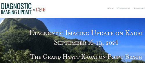 cmescience Diagnostic Imaging Update on Kauai September 16-19, 2024