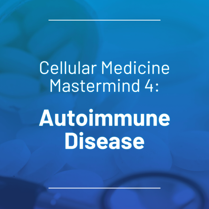 SSRP Mastermind 4: Autoimmune Disease