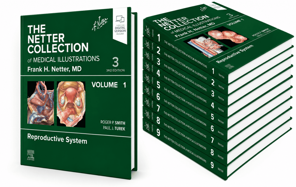 The Netter Collection of Medical Illustrations Complete Package (Netter Green Book Collection) 3rd Edition