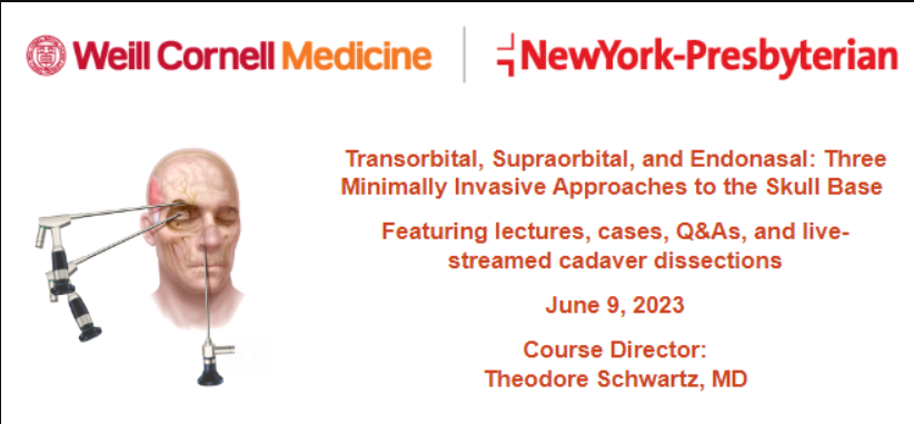 Transorbital, Supraorbital, and Endonasal 3 MIS Approaches to the Skull Base 2023