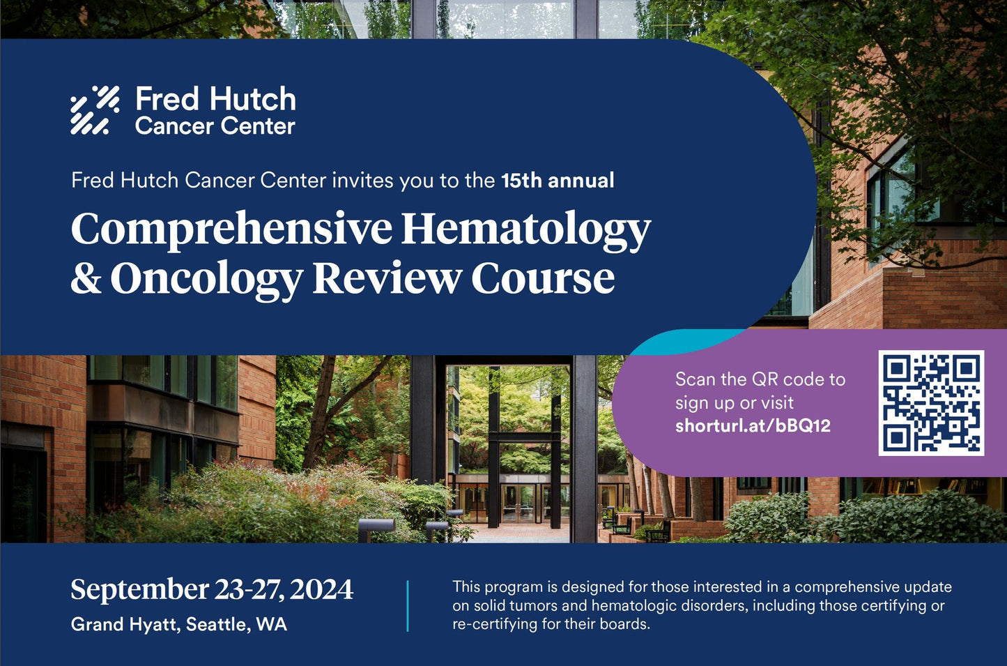 UW Medicine Comprehensive Hematology &amp; Oncology Review 2024