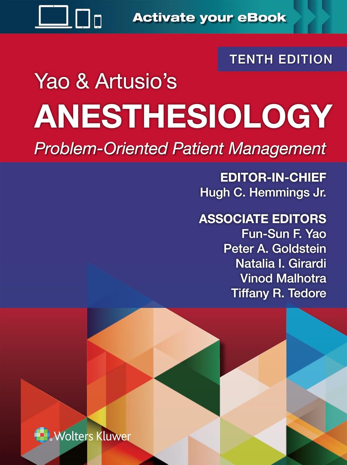 Yao & Artusio’s Anesthesiology Problem-Oriented Patient Management, 10th Edition (EPUB)