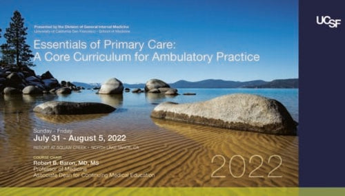 UCSF CME Essentials of Primary Care: A Core Curriculum for Ambulatory Practice 2022 ( VIDEOS)