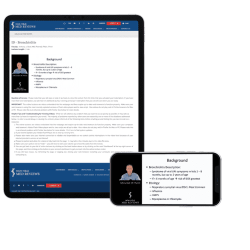 Infectious Disease Review Course 2023 – High-Yield Med Reviews (Videos + Ebook)