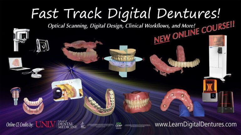 Step-by-Step Digital Dentures For the Dentist and Technician – Scanners, Software, Lab Techniques, and More!