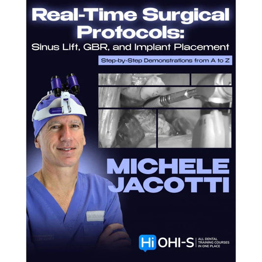 Real-Time Surgical Protocols: Sinus Lift, GBR, and Dental Implant Placement — Step-by-Step Guide from A-to-Z