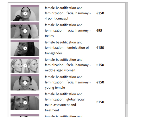 uma-institute attractiveness: female beautification & feminization